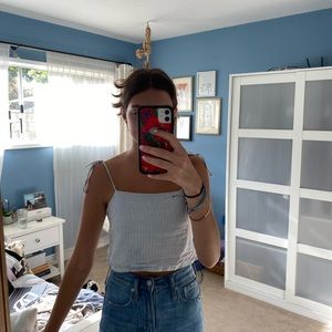 Brandy melville stripped crop top